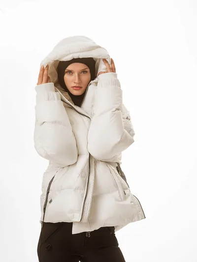 Balaclava White dunjakke