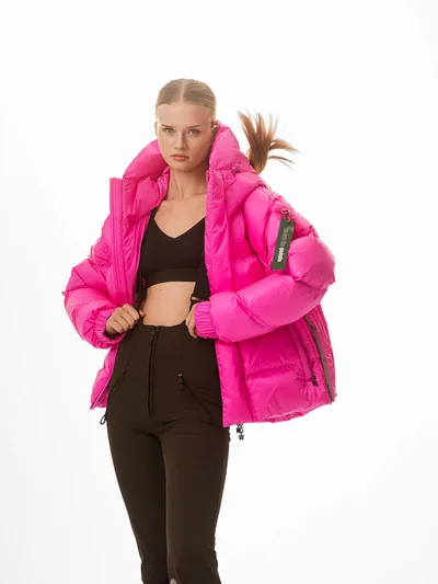 Balaclava Pink dunjakke