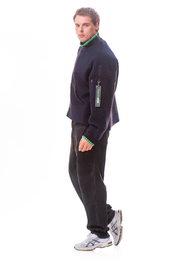 Varsity Navy fleecegenser