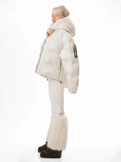 Balaclava White dunjakke