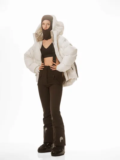 Balaclava White dunjakke