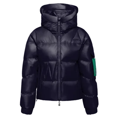 Felice Puffer Navy dunjakke