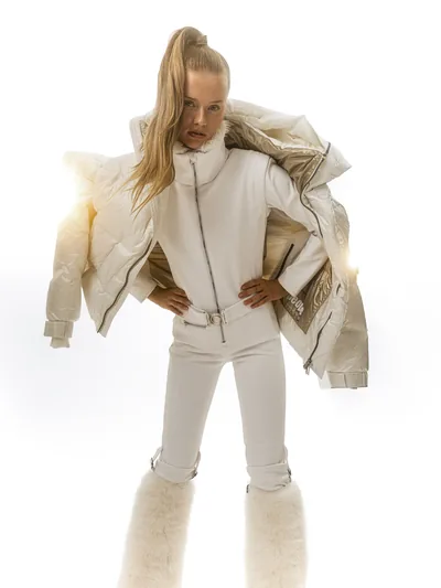 Courchevel White skidress
