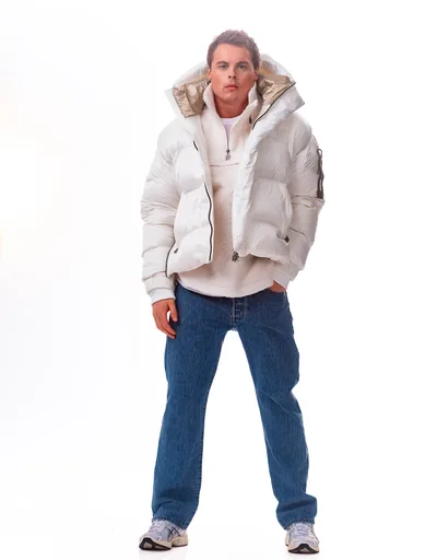 Balaclava White dunjakke