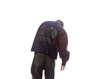 Varsity Navy fleecegenser