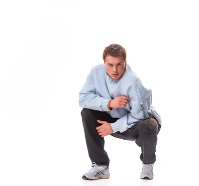 Varsity Sky Blue fleecegenser
