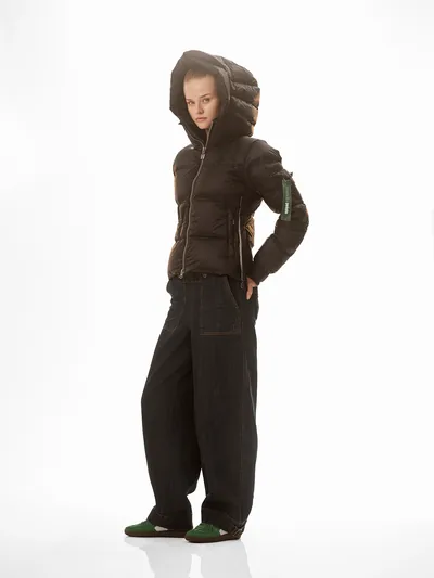 Felice Puffer Black dunjakke