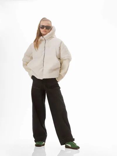 Astoria White dunjakke