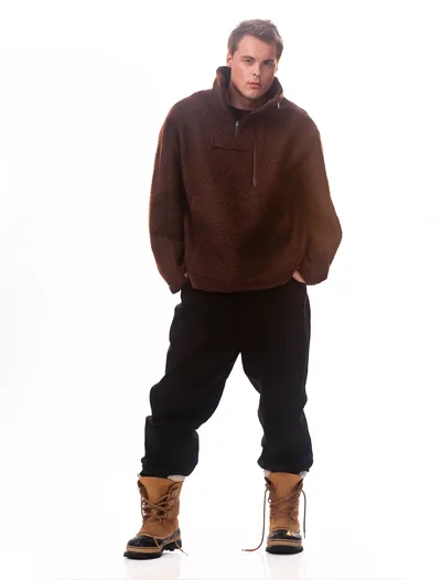 Kodiak Brown fleecegenser