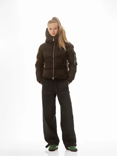 Felice Puffer Black dunjakke