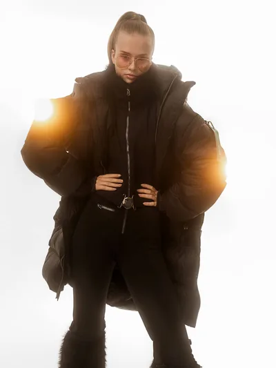 Courchevel Black skidress