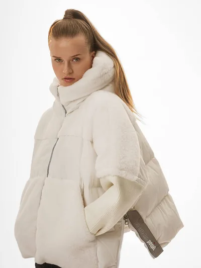 Astoria White dunjakke