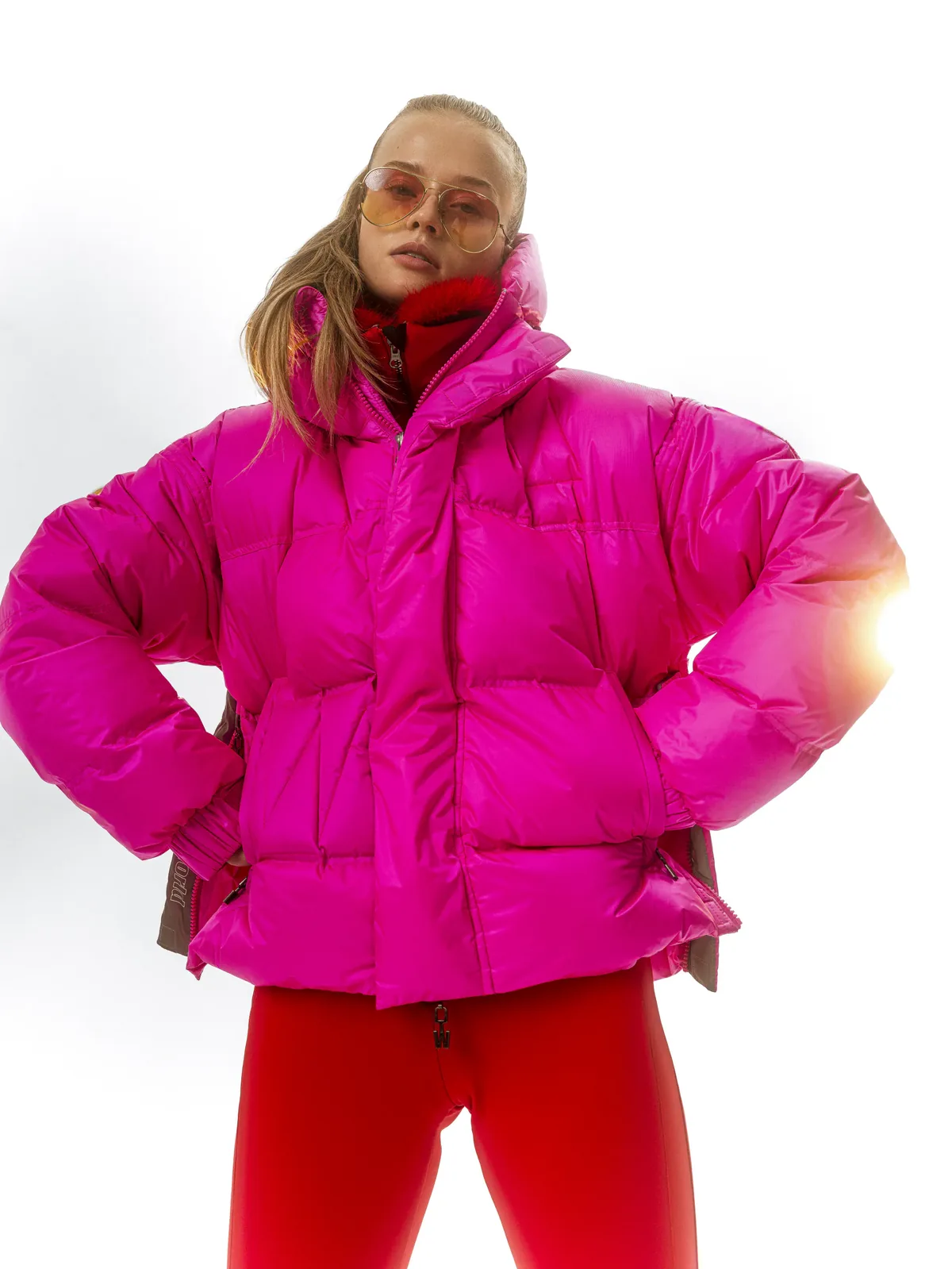 Balaclava Pink dunjakke