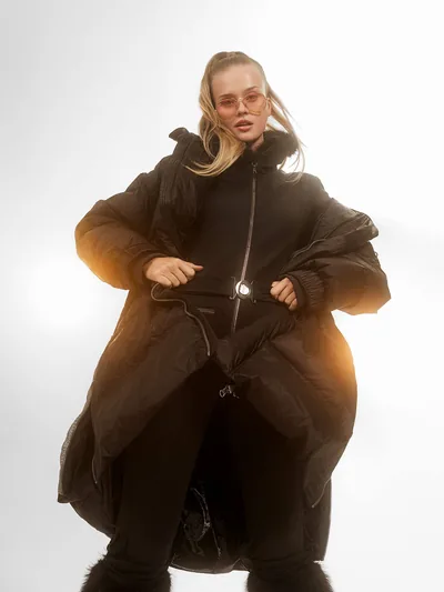 Courchevel Black skidress