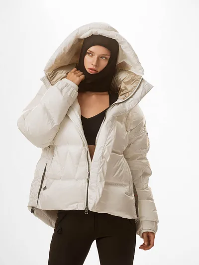 Balaclava White dunjakke