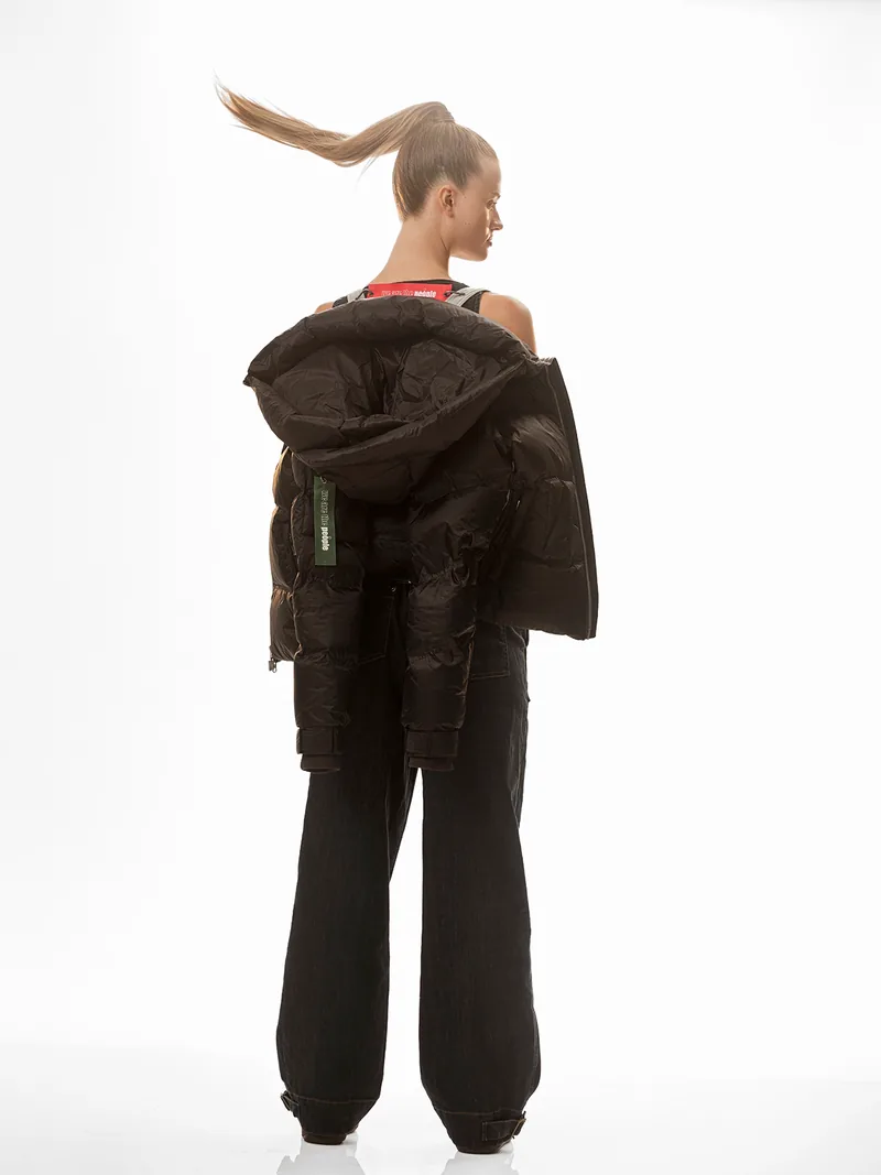 Felice Puffer Black dunjakke
