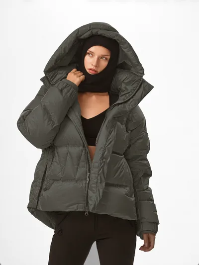 Balaclava Smokey Olive dunjakke