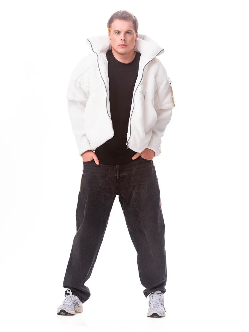 Astoria White dunjakke