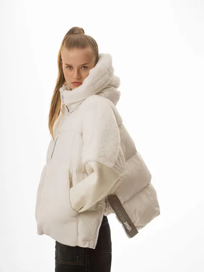 Astoria White dunjakke