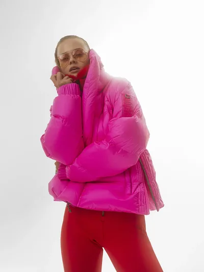 Balaclava Pink dunjakke