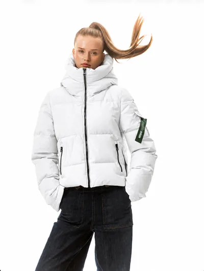 Felice Tech White dunjakke