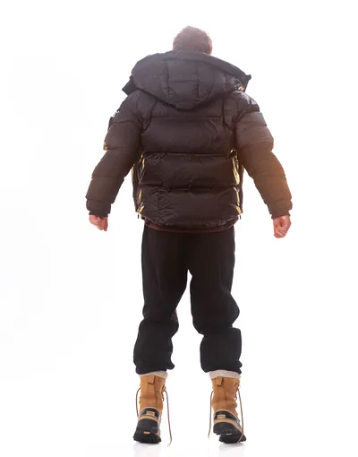 Balaclava Black dunjakke i Sort