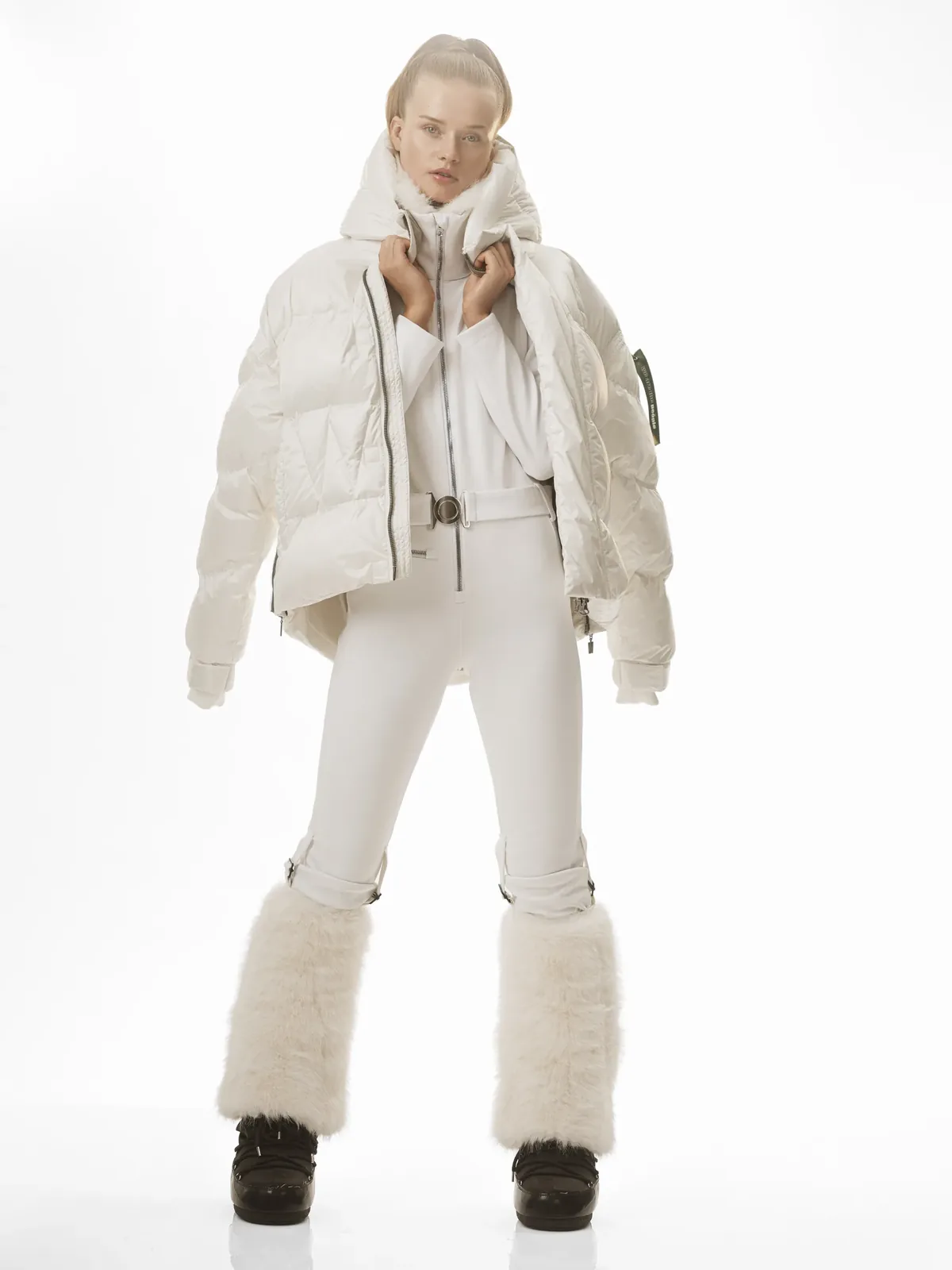 Balaclava White dunjakke