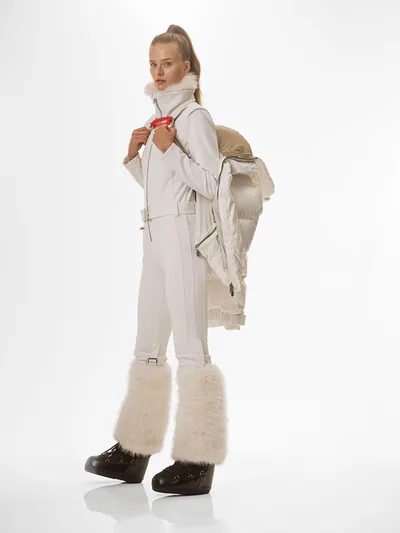 Balaclava White dunjakke