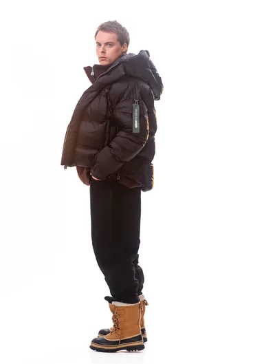 Balaclava Black dunjakke i Sort
