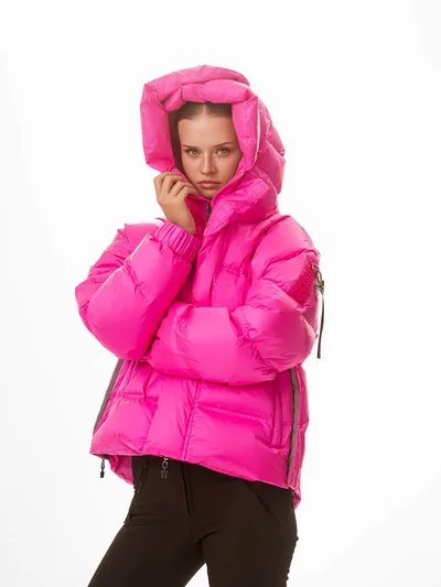 Balaclava Pink dunjakke